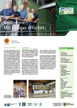 Plakat: Best Practice Beispiel - hier Stora Enso Sachsen GmbH aus Eilenburg